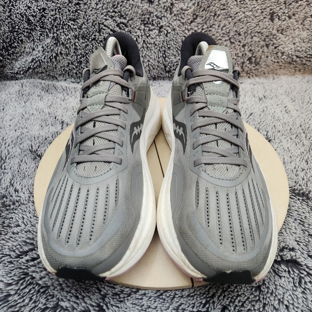 Saucony Tempus Gray Running Shoes Sneakers Women's Size 10.5 - Picture 3 of 9